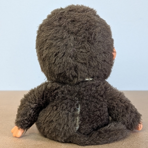 Vintage Monchhichi Thumb Sucking Monkey Duo (Flaws) - Picture 12 of 16